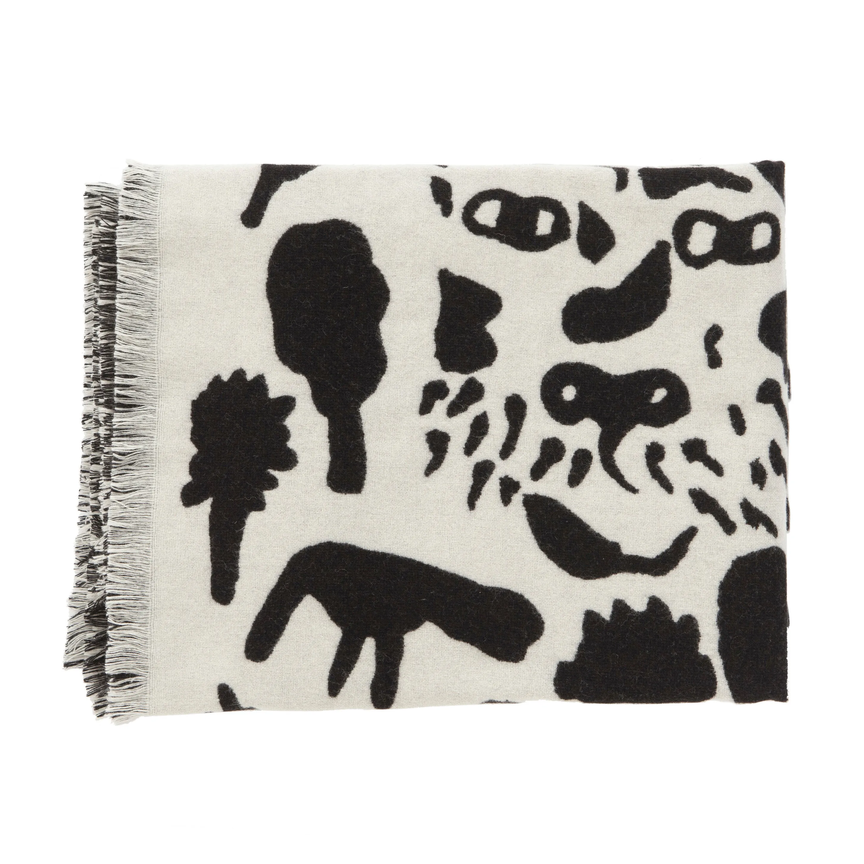 Oiva Toikka Cheetah wool throw 130x180 cm from Iittala