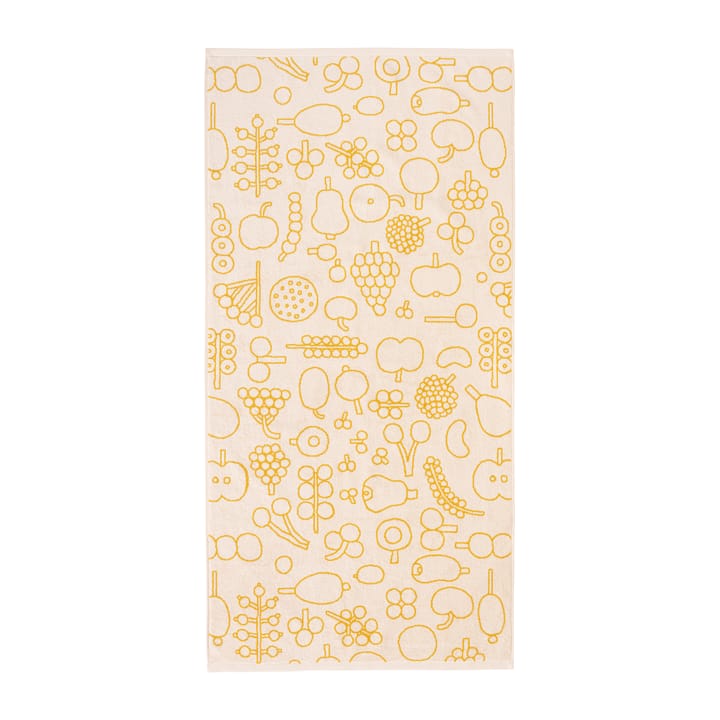 Oiva Toikka Frutta bath towel 70x140 cm - Yellow - Iittala