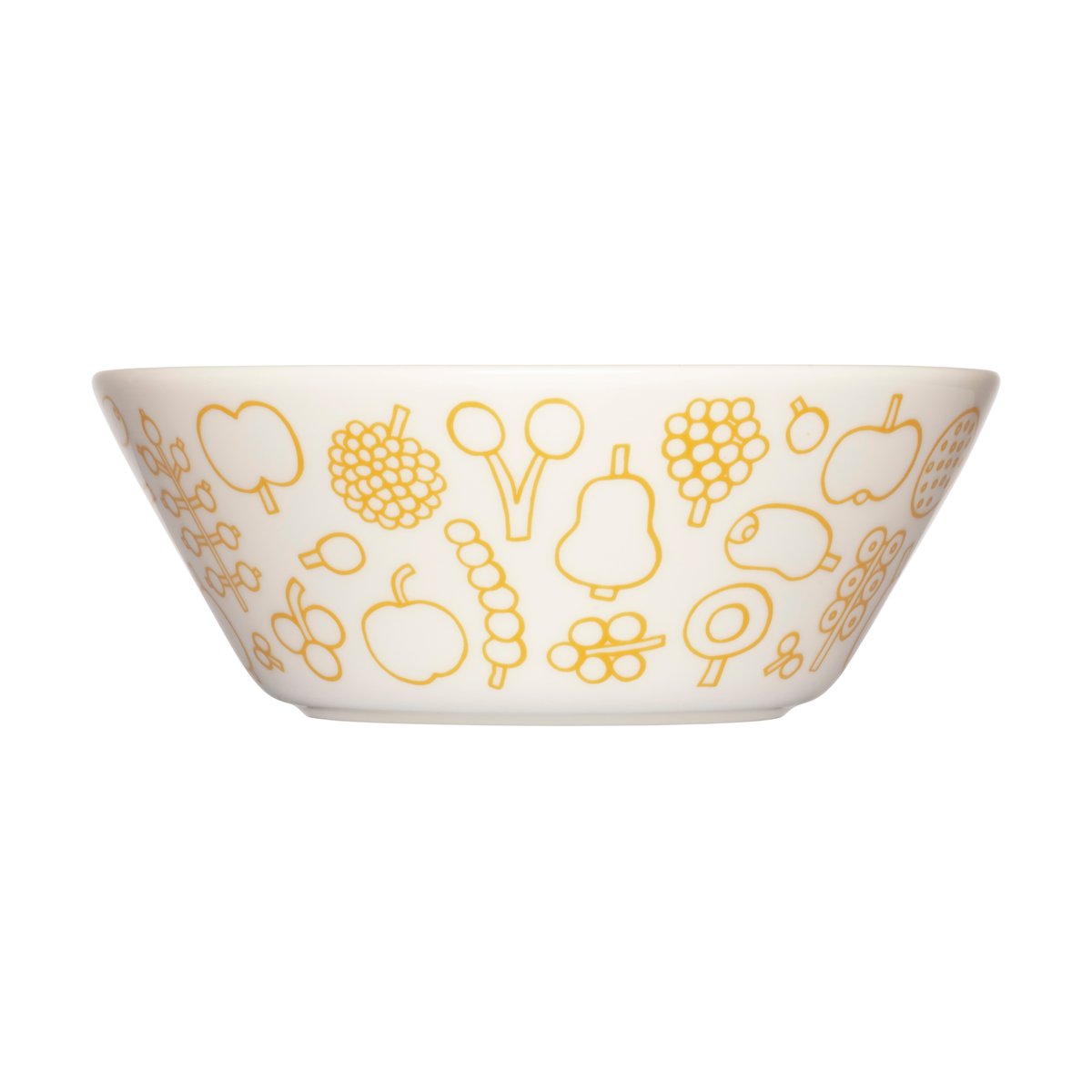 Iittala Oiva Toikka Frutta bowl o15 cm Yellow | Scandinavian Design | Breakfast bowls | Yellow