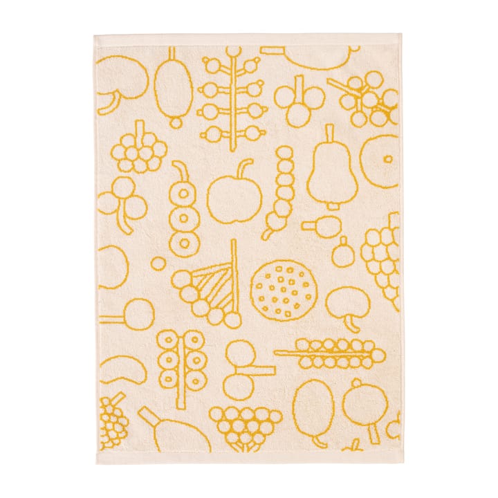 Oiva Toikka Frutta towel 50x70 cm - Yellow - Iittala