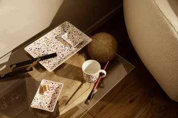 Oiva Toikka Helle A4 plate 21x29 cm - Ametist - Iittala