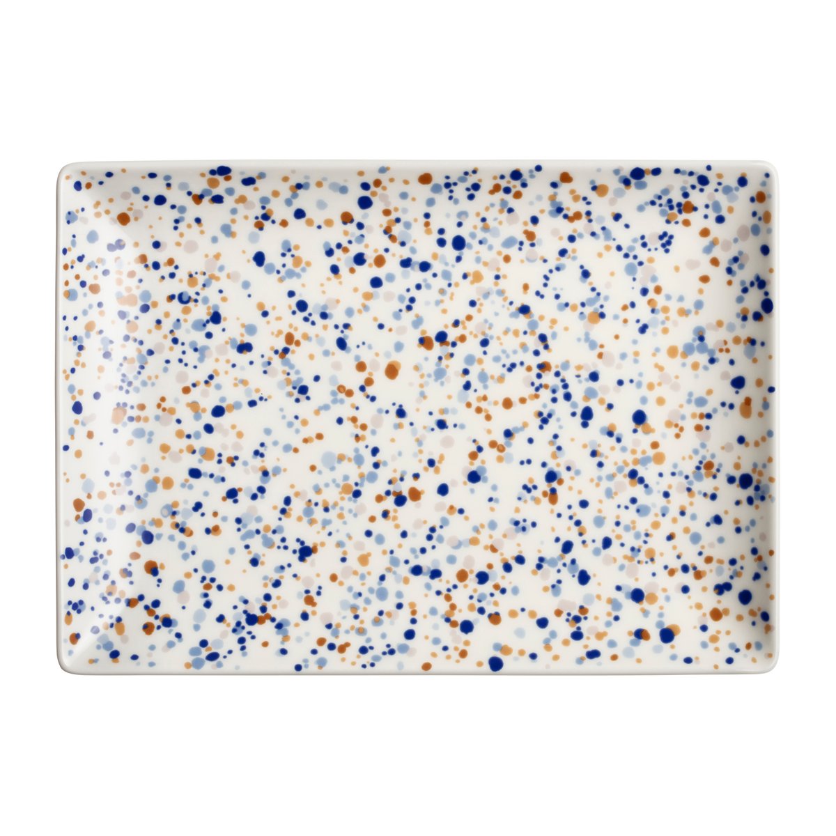 Iittala Oiva Toikka Helle A4 plate 21x29 cm Blue-brown