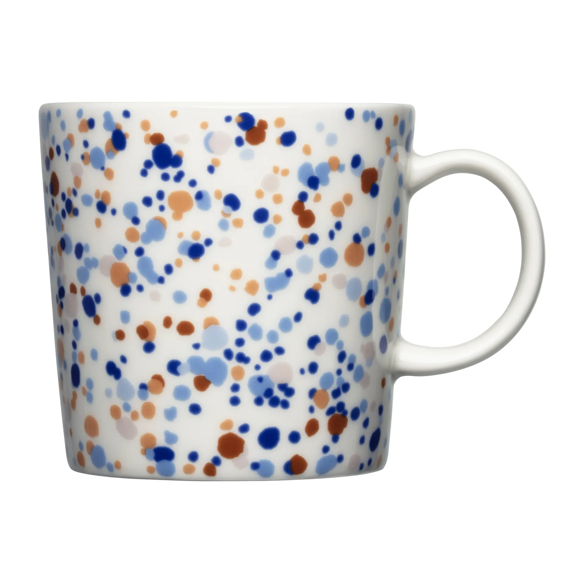 Oiva Toikka Helle mug 30 cl, Blue-brown Iittala