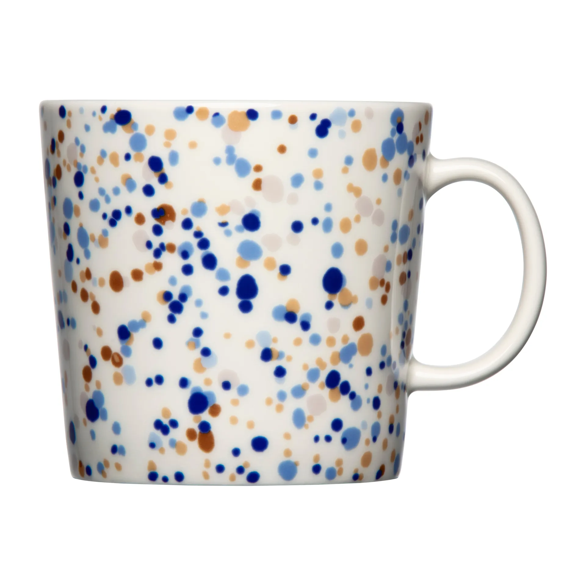 Oiva Toikka Helle mug 40 cl, Blue-brown Iittala