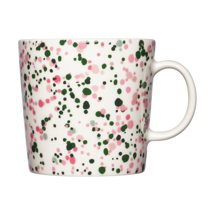 Oiva Toikka Helle mug 40 cl - Pink-green - Iittala