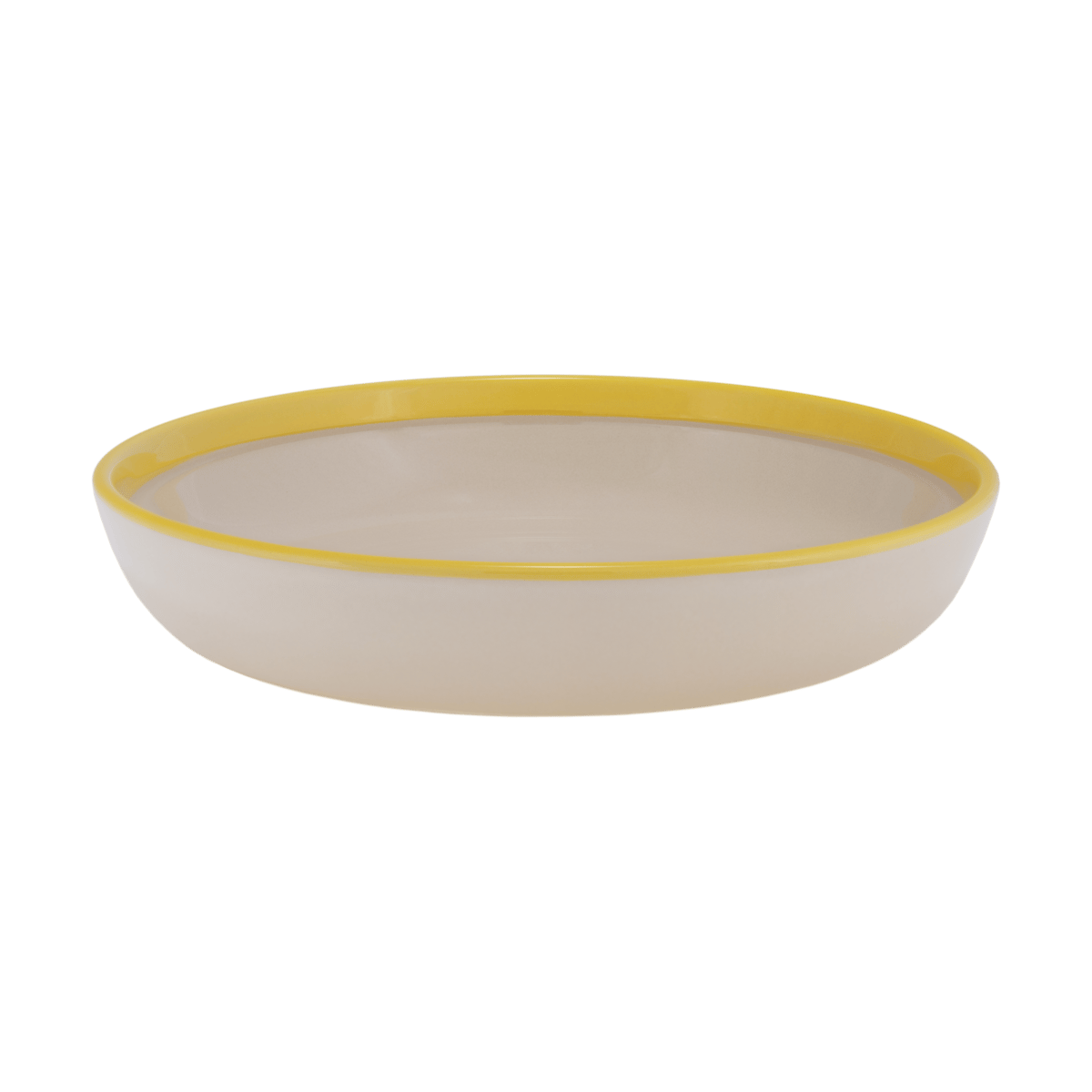 Iittala Play bowl/plate o22 cm Beige-yellow | Scandinavian Design | Dinner plates | Beige