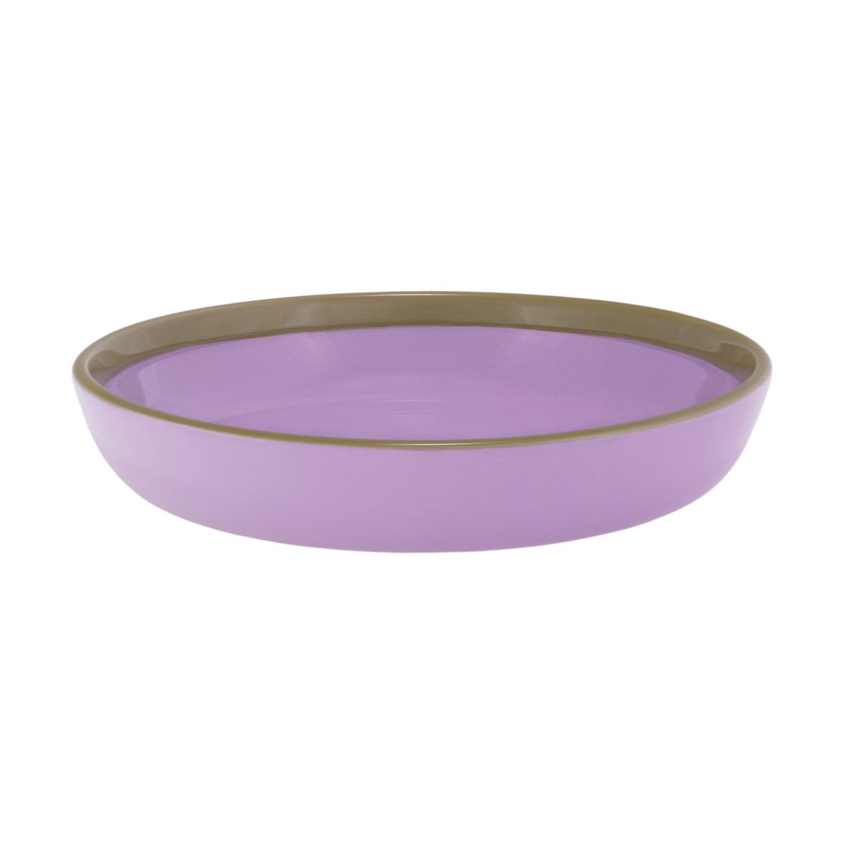 Iittala Play bowl/plate o22 cm Purple-olive | Scandinavian Design | Dinner plates | Purple