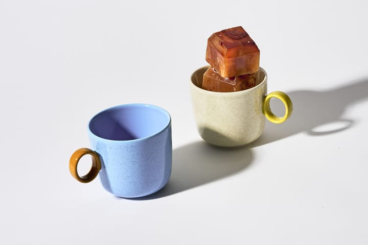 Play mug spotted 35 cl, ivory-olive Iittala
