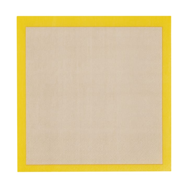 Play paper napkins 33x33 cm 20-pack - Beige-yellow - Iittala