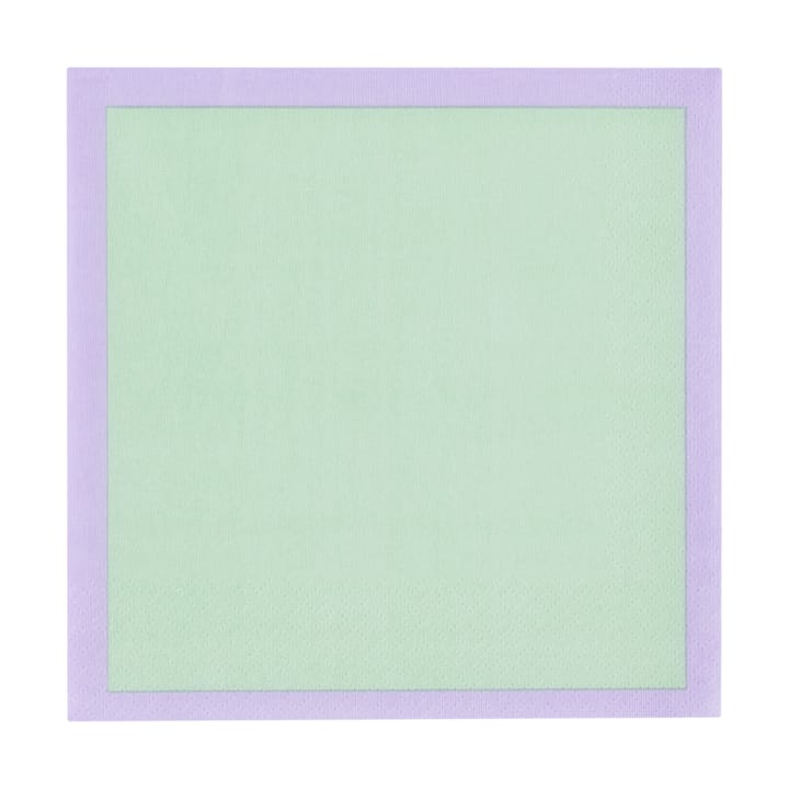 Play paper napkins 33x33 cm 20-pack - Mint-purple - Iittala