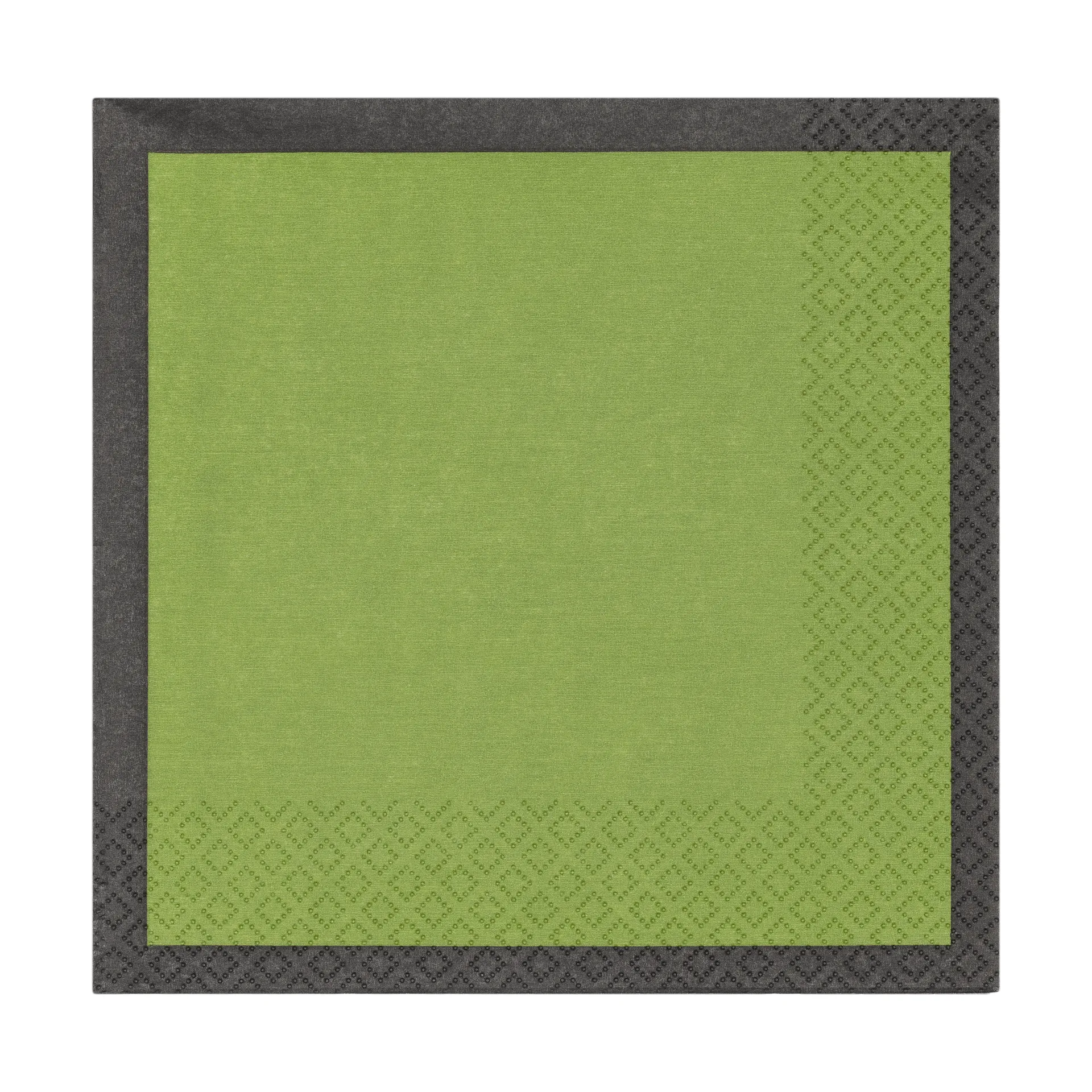 Play paper napkins 33x33 cm 20-pack, Moss green-black Iittala