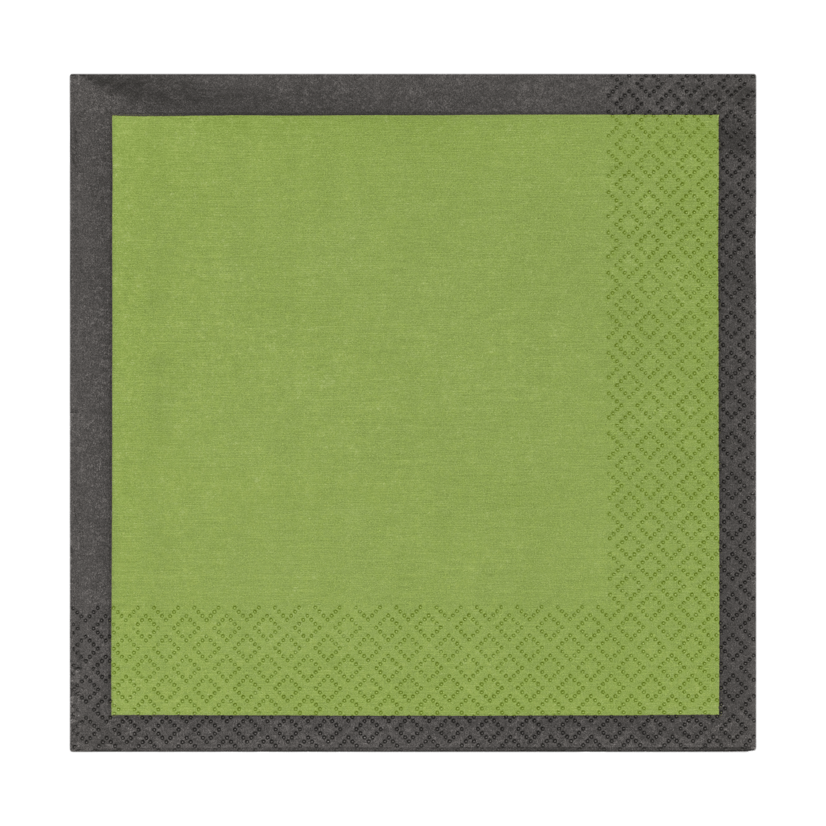Iittala Play paper napkins 33x33 cm 20-pack Moss green-black