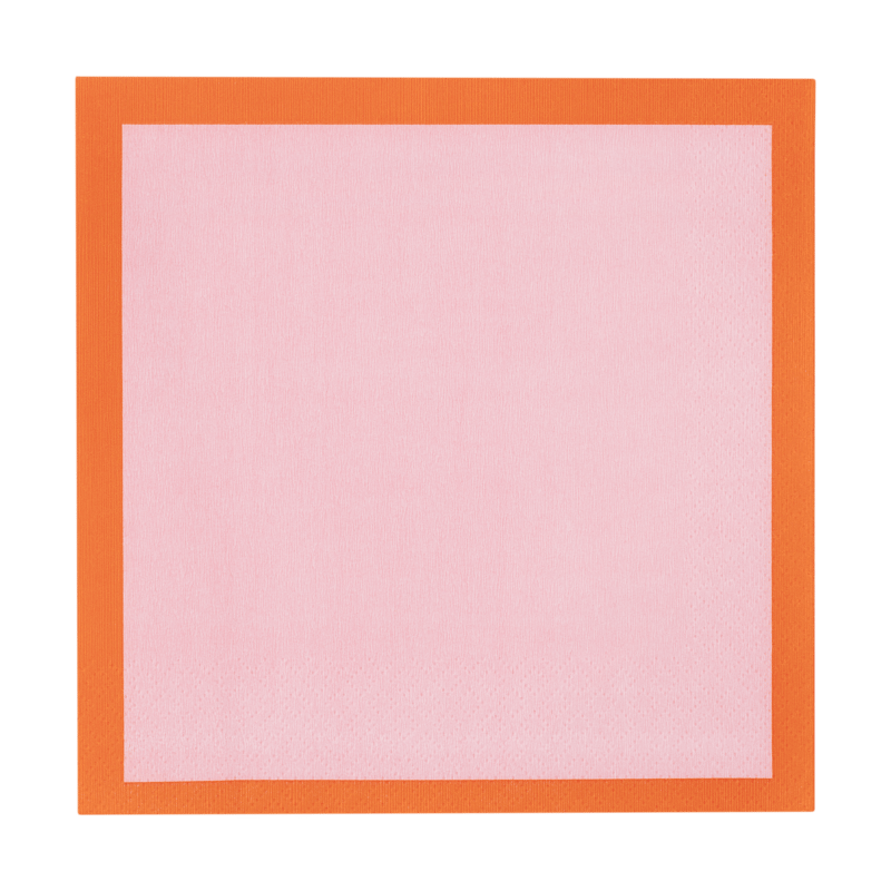 Iittala Play paper napkins 33x33 cm 20-pack Pink-orange
