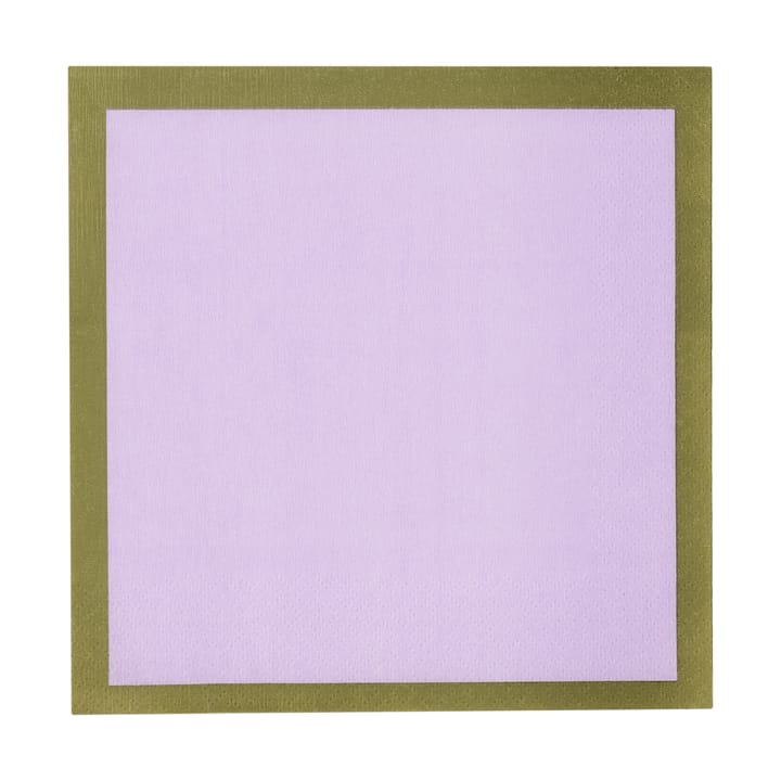 Play paper napkins 33x33 cm 20-pack - Purple-olive - Iittala