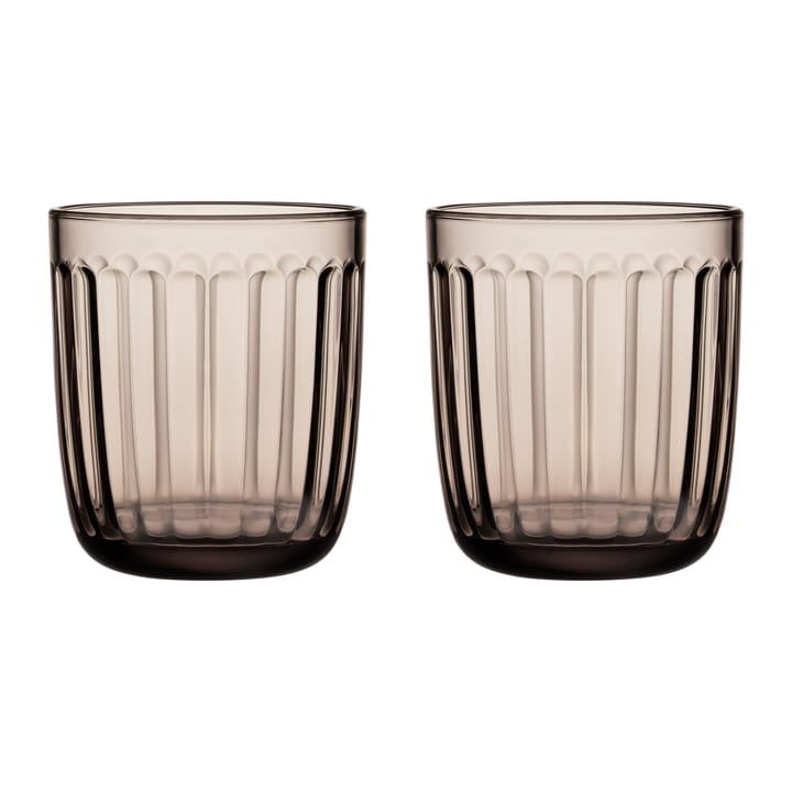 Raami drinks glass 2- pack - linen - Iittala