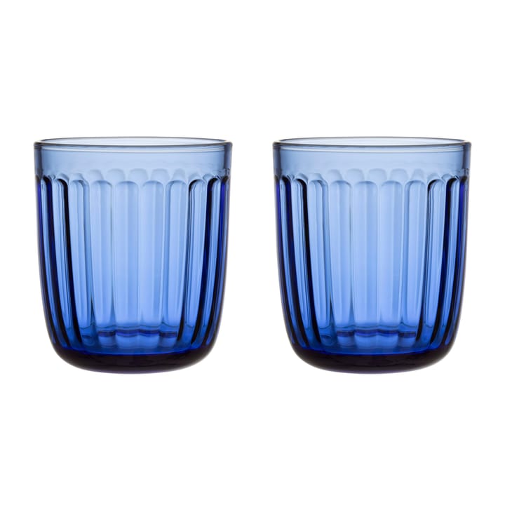 Raami drinks glass 2- pack - Ultramarine blue - Iittala
