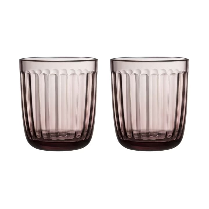 Raami drinks glass 26 cl 2-pack - Heather - Iittala