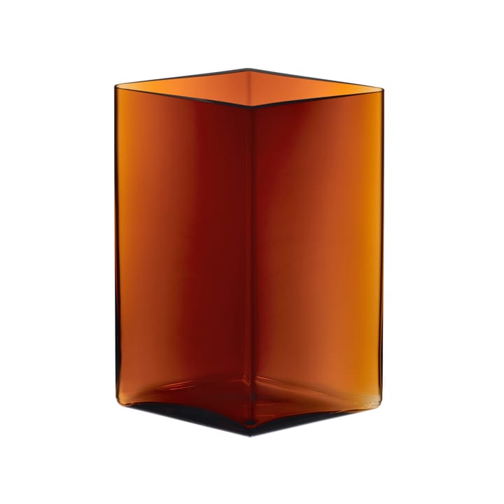 Ruutu vase 20.5x27 cm - copper - Iittala