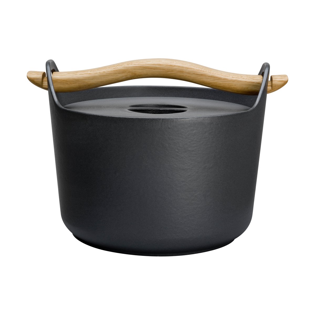 Iittala Sarpaneva cast iron pot 3 L | Scandinavian Design | Cooking pots & Casserole dishes | Black