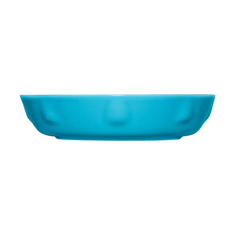 Iittala Solare deep plate Ø22 cm Electric blue