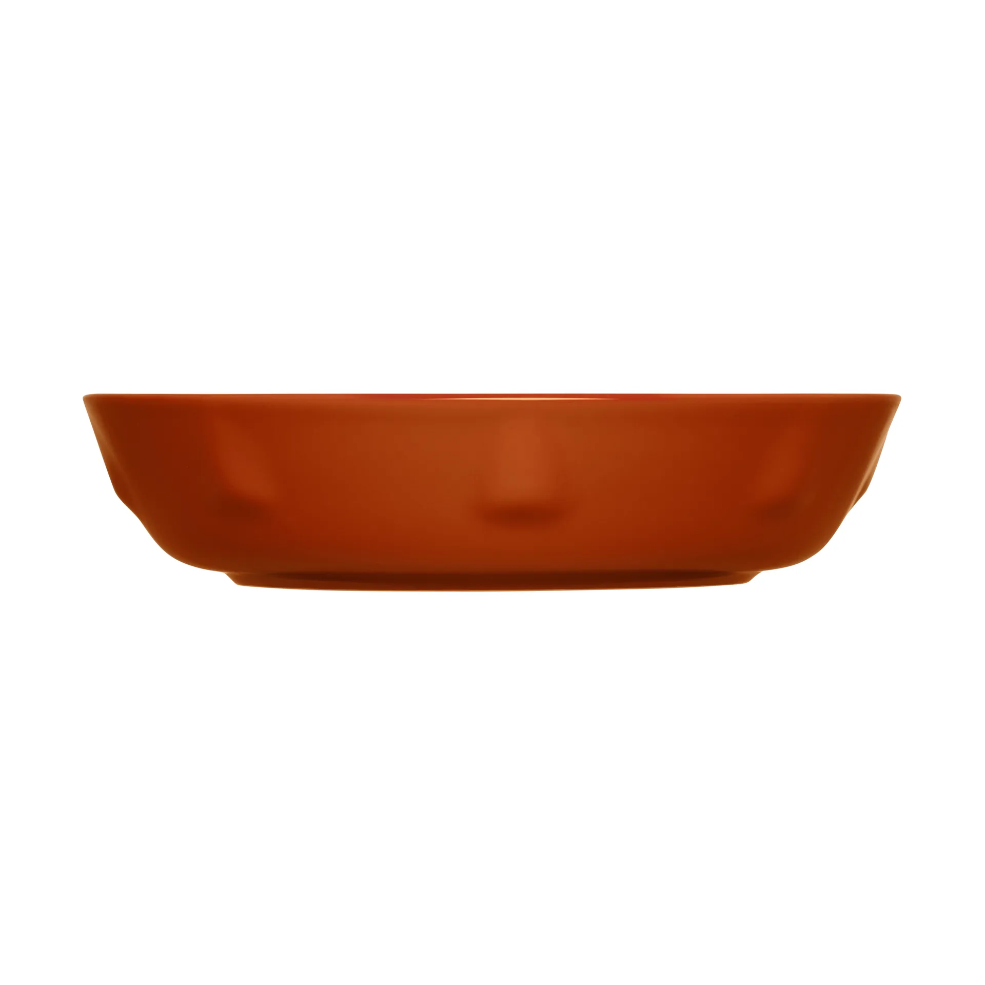 Solare deep plate Ø22 cm, Terracotta Iittala