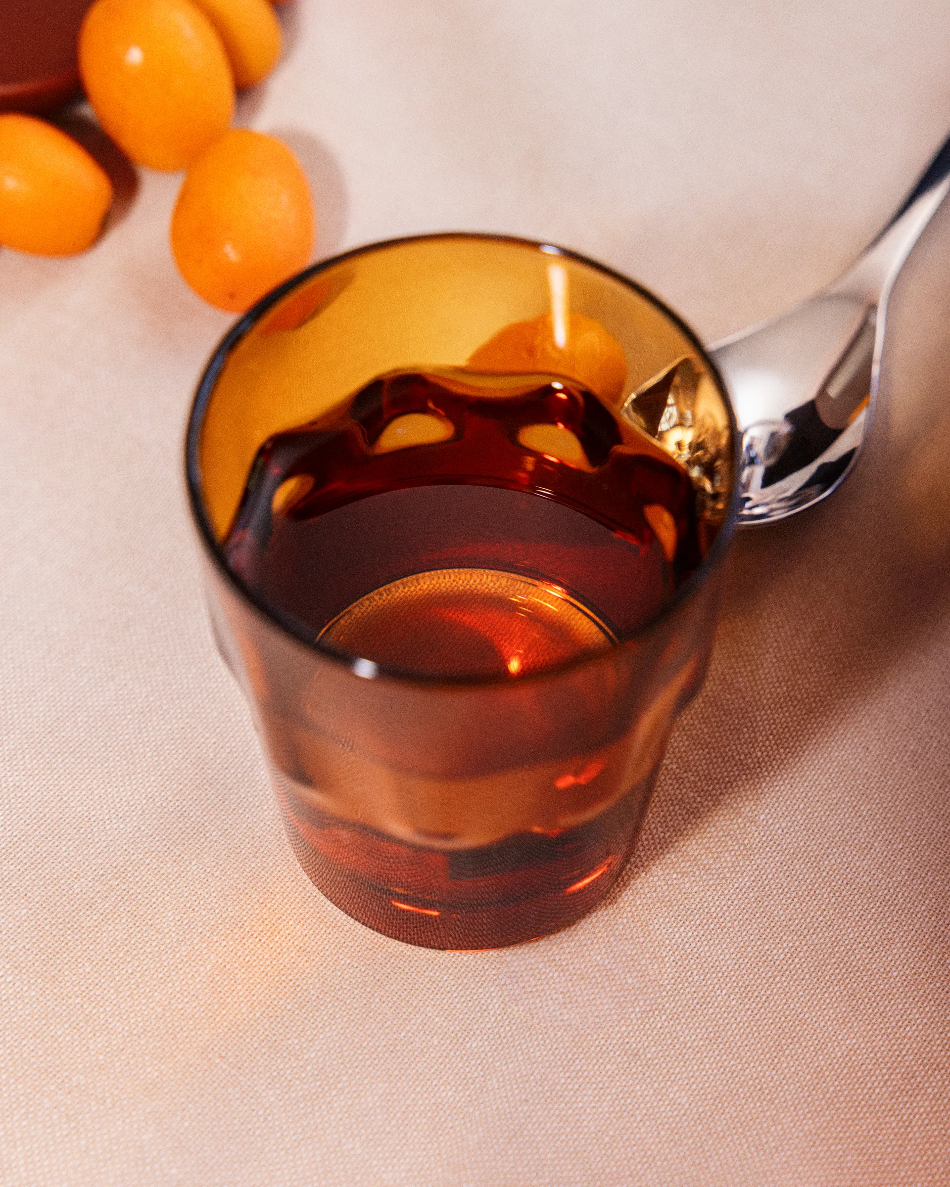 Solare drinking glasses 31 cl 2-pack, Copper Iittala