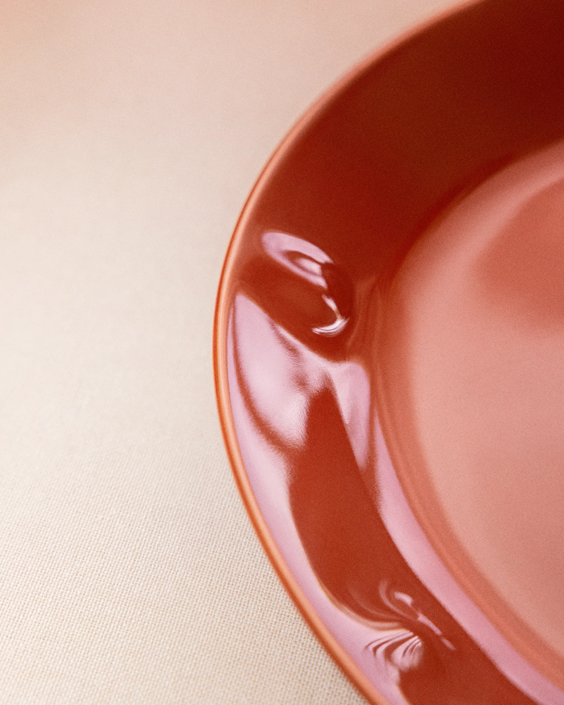 Solare plate Ø18 cm, Terracotta Iittala