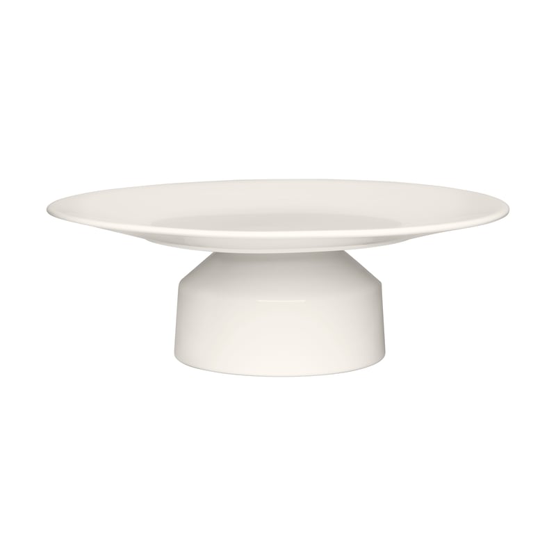 Iittala Solare serving dish low 9.5xØ30 cm White