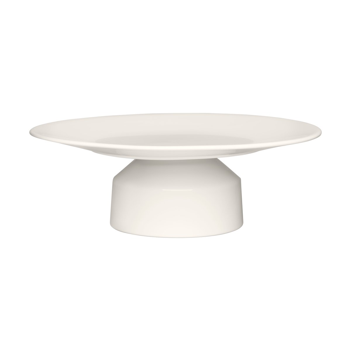 Iittala Solare serving dish low 9.5xØ30 cm White