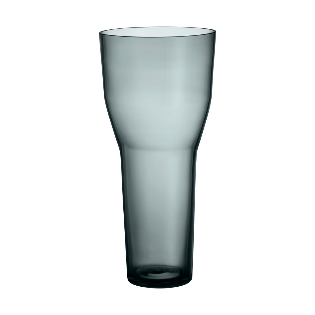 Iittala Solare vase high 26xØ12 cm Steel gray