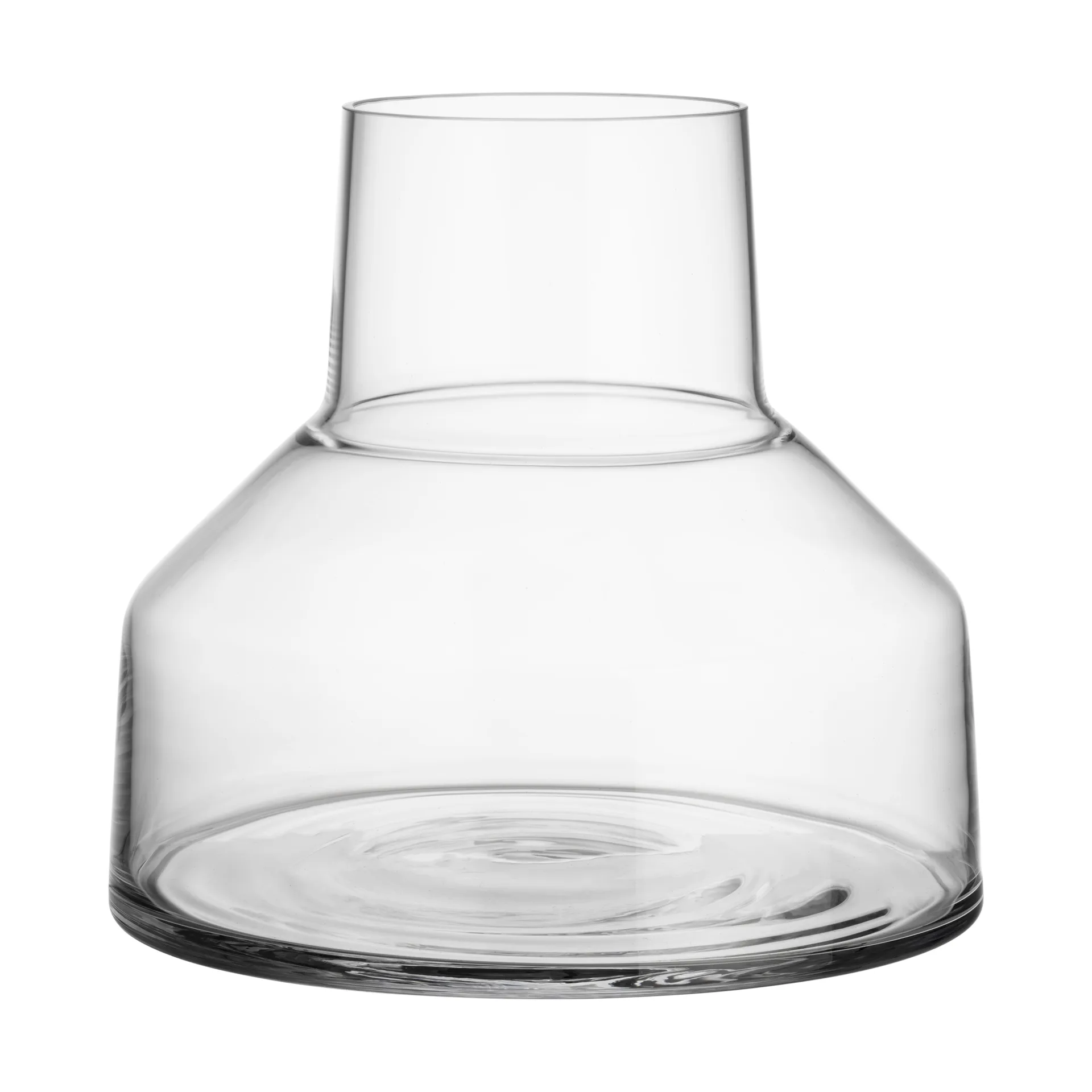 Solare vase lid 20xØ22 cm, Clear Iittala