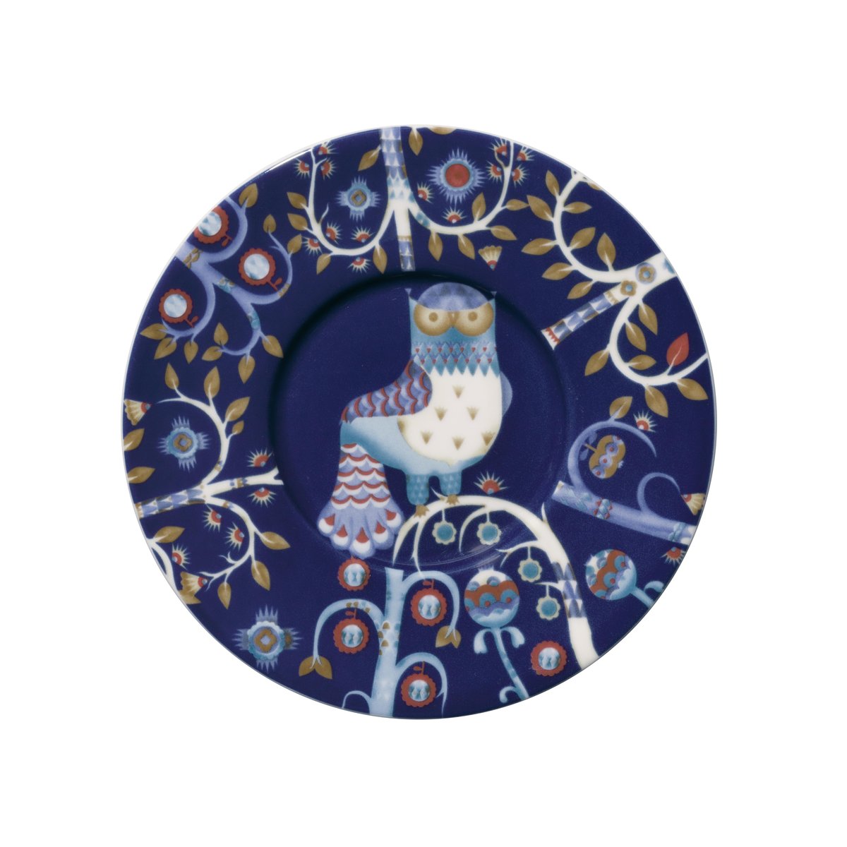 Iittala Taika coffee saucer blue | Scandinavian Design | Tea & coffee saucers | Blue