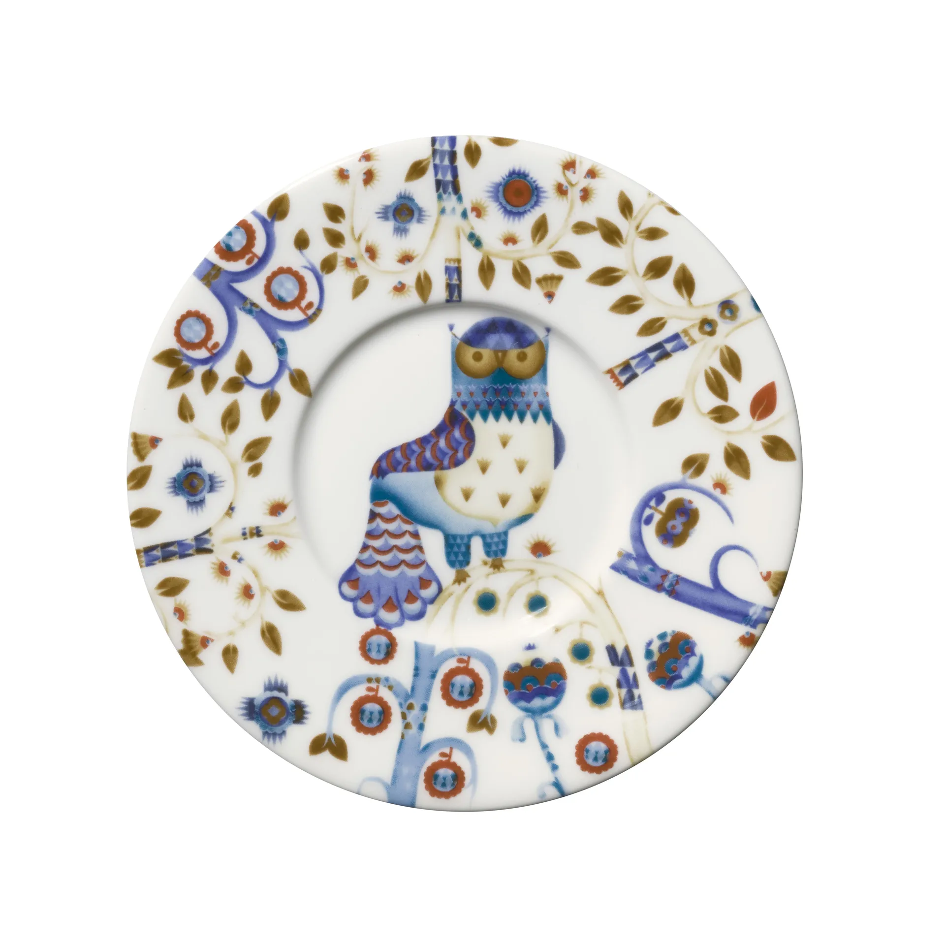 Taika coffee saucer, white Iittala