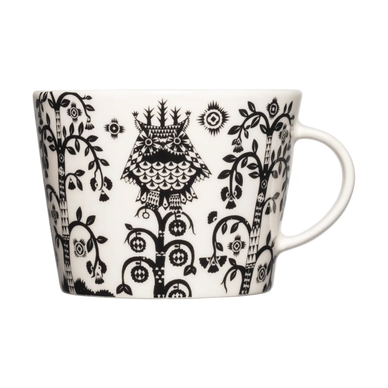 Iittala Taika cup 30 cl Black | Scandinavian Design | Coffee cups | White