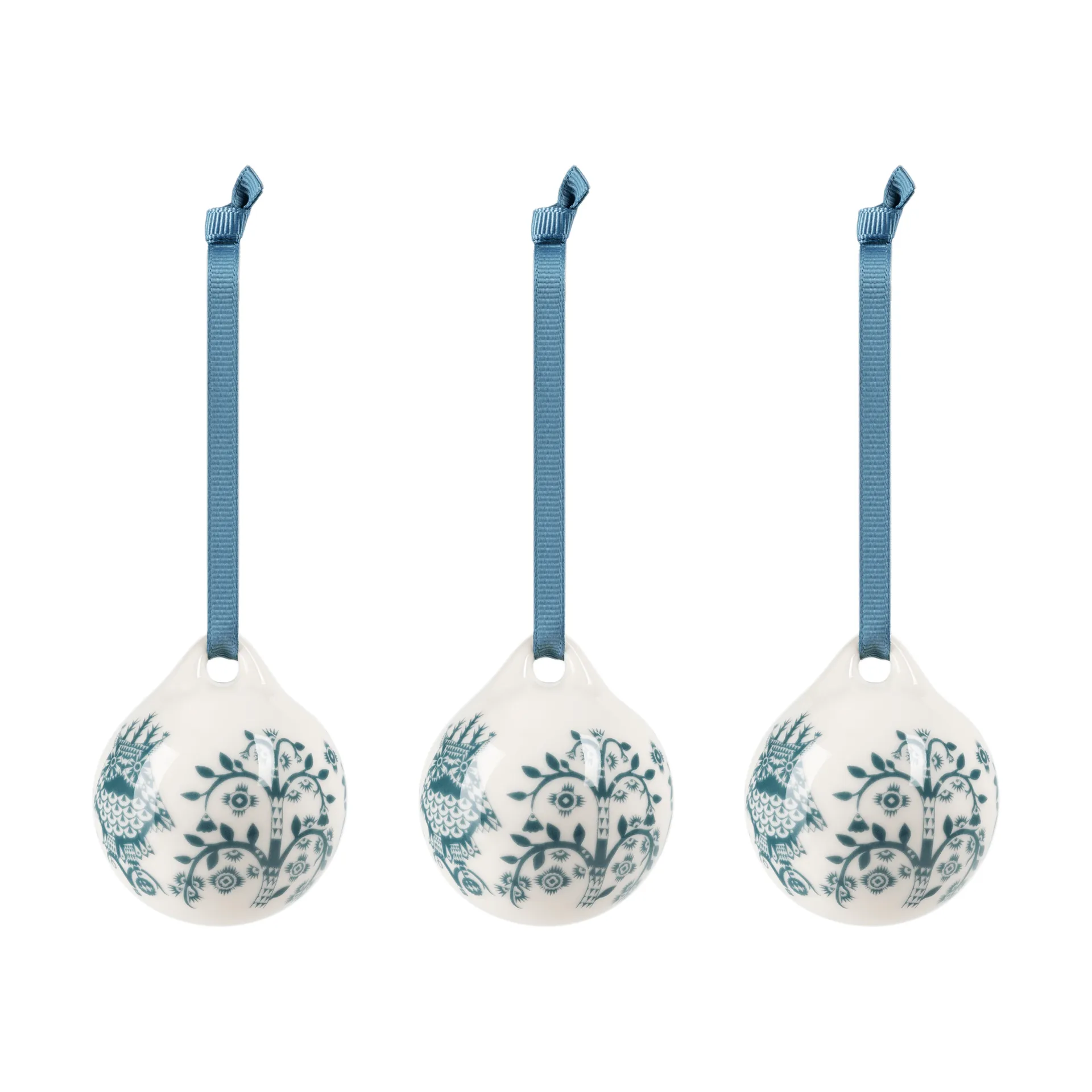 Taika decoration, Steel blue, 5 cm, 3-pack Iittala