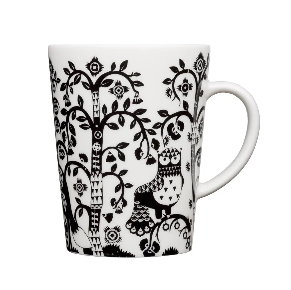 Iittala Taika mug 40 cl black | Scandinavian Design | Coffee cups | Black