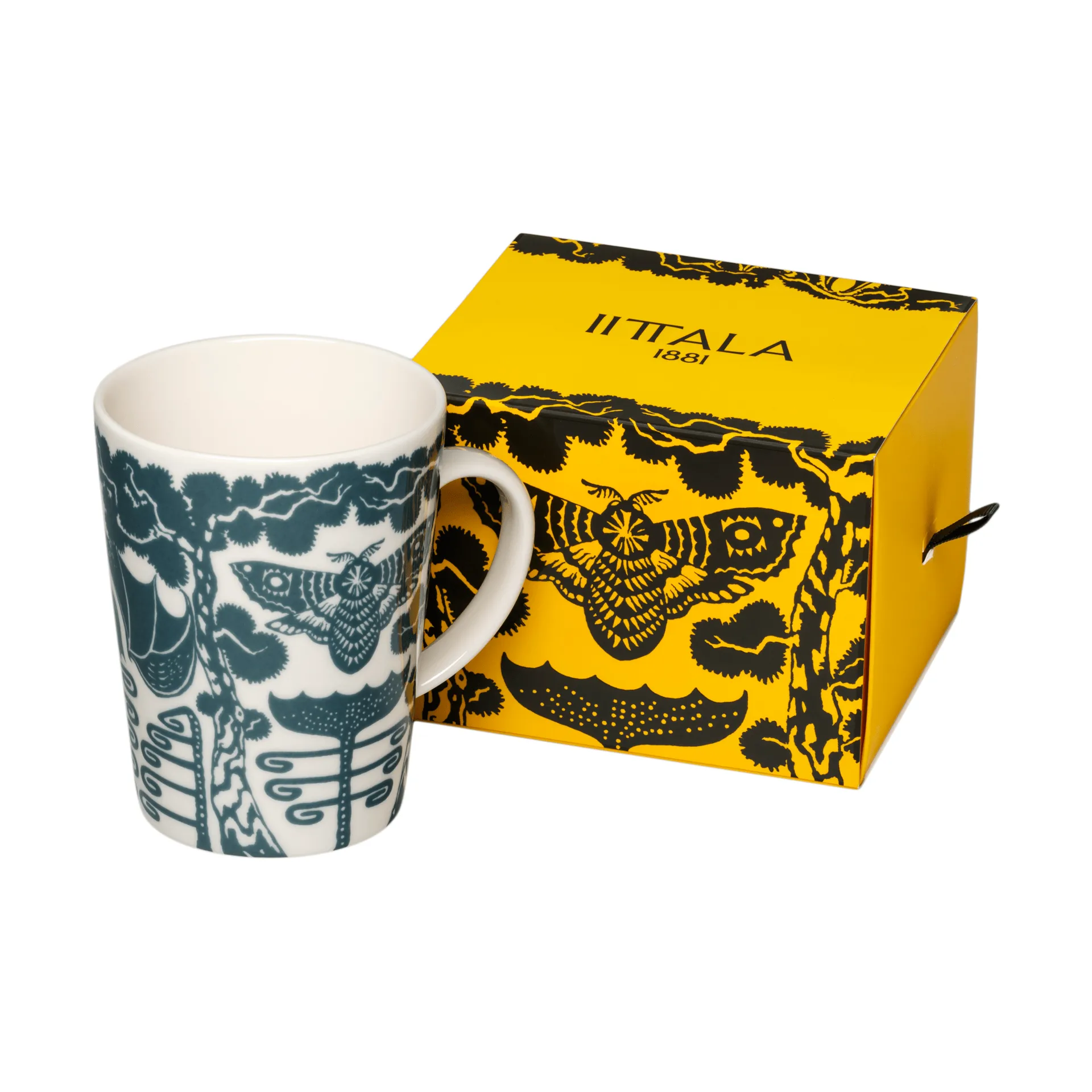 Taika mug 40 cl gift set, Yö steel blue Iittala