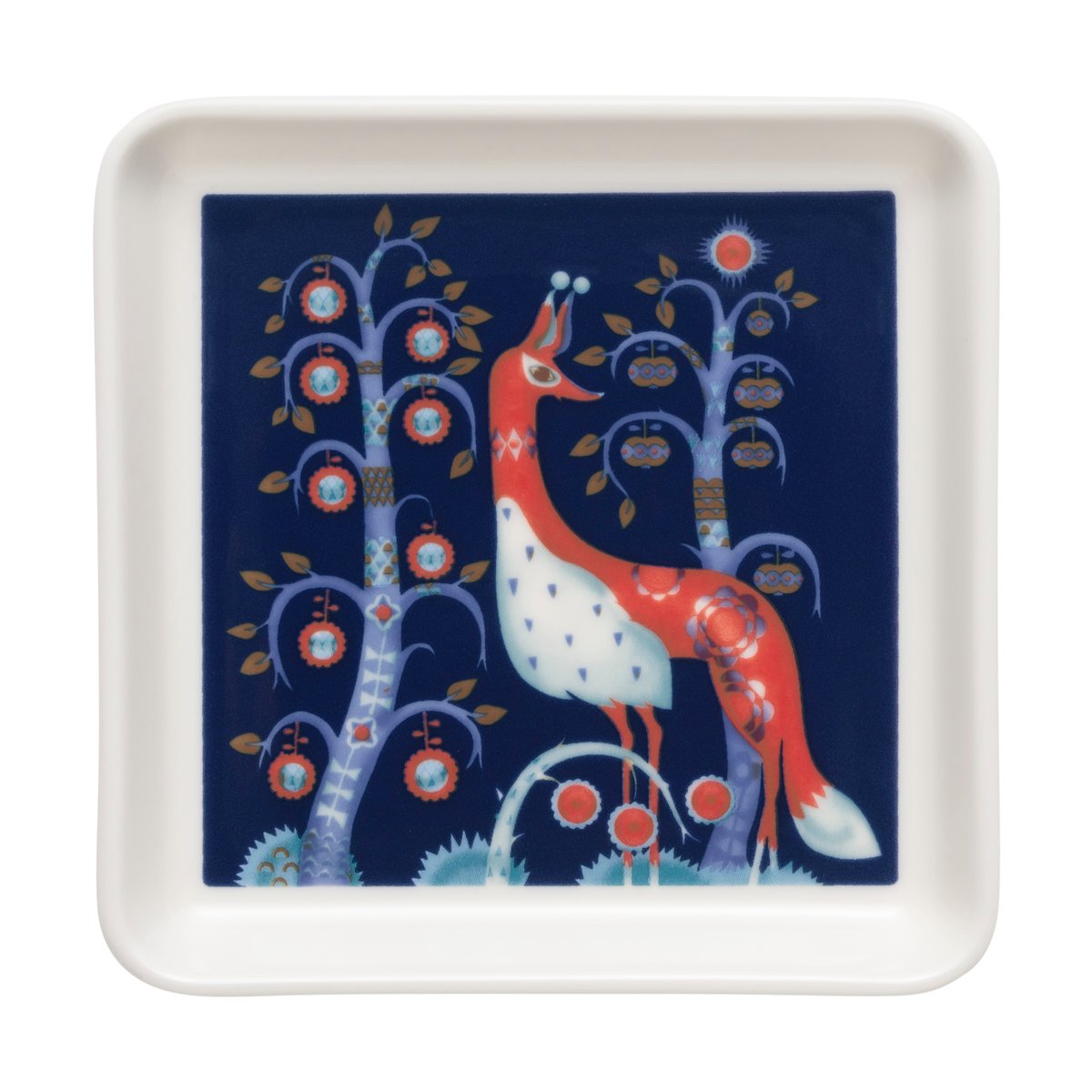 Iittala Taika plate 12x12 cm Blue | Scandinavian Design | Dinner plates | Blue