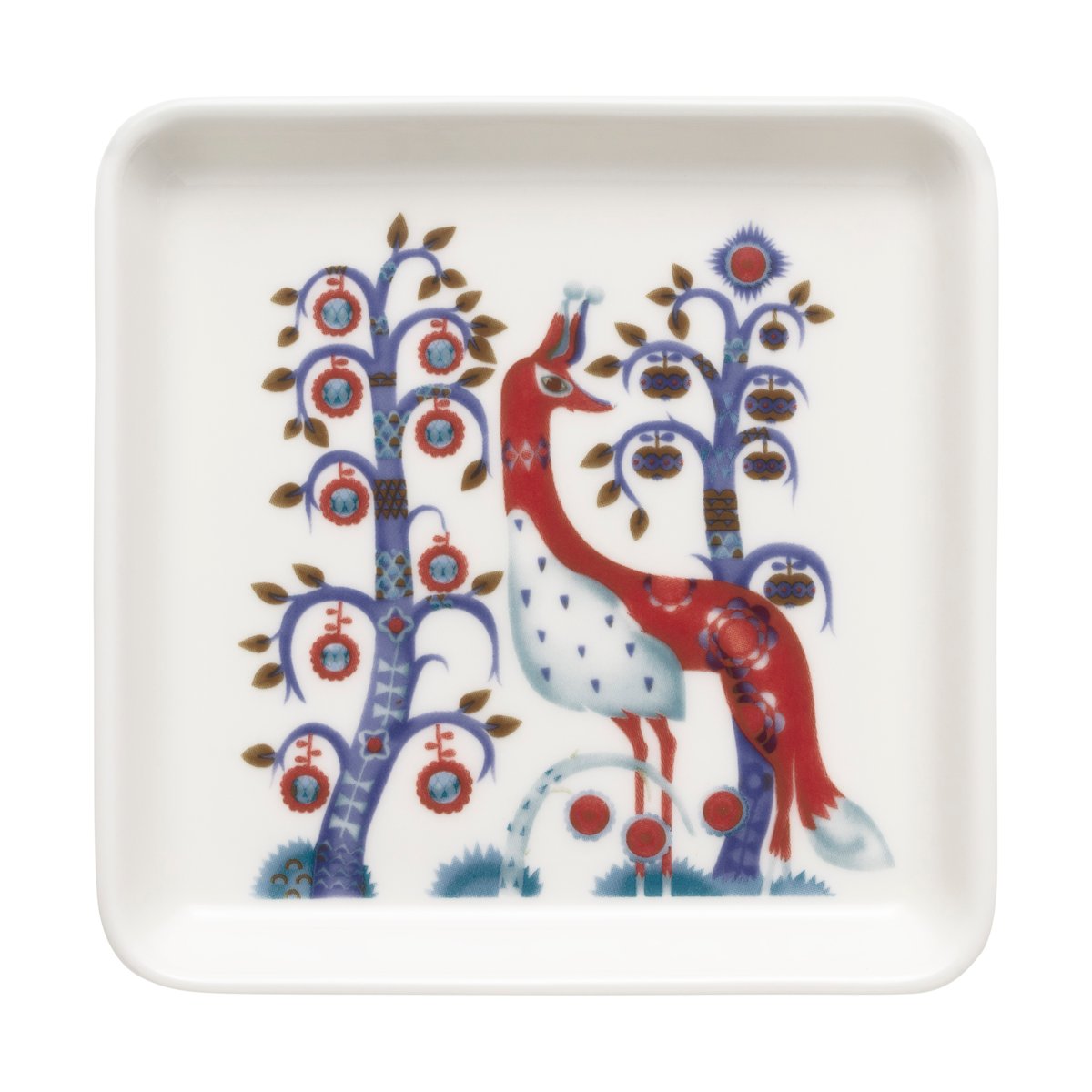Iittala Taika plate 12x12 cm White | Scandinavian Design | Dinner plates | White