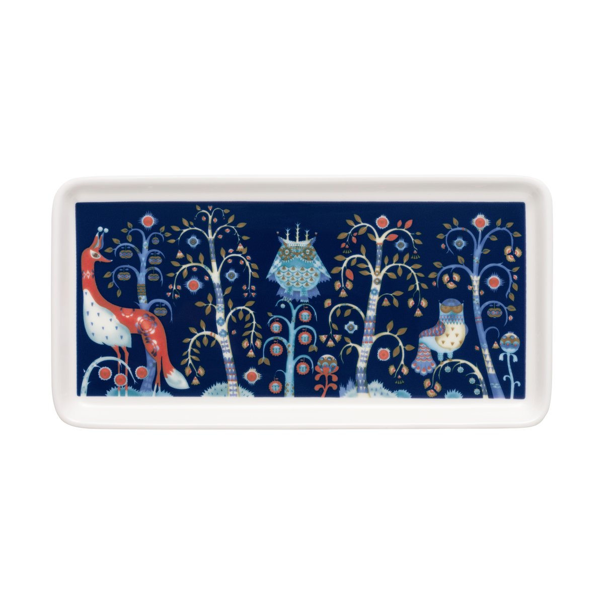 Iittala Taika plate 12x24 cm Blue | Scandinavian Design | Trays | Blue