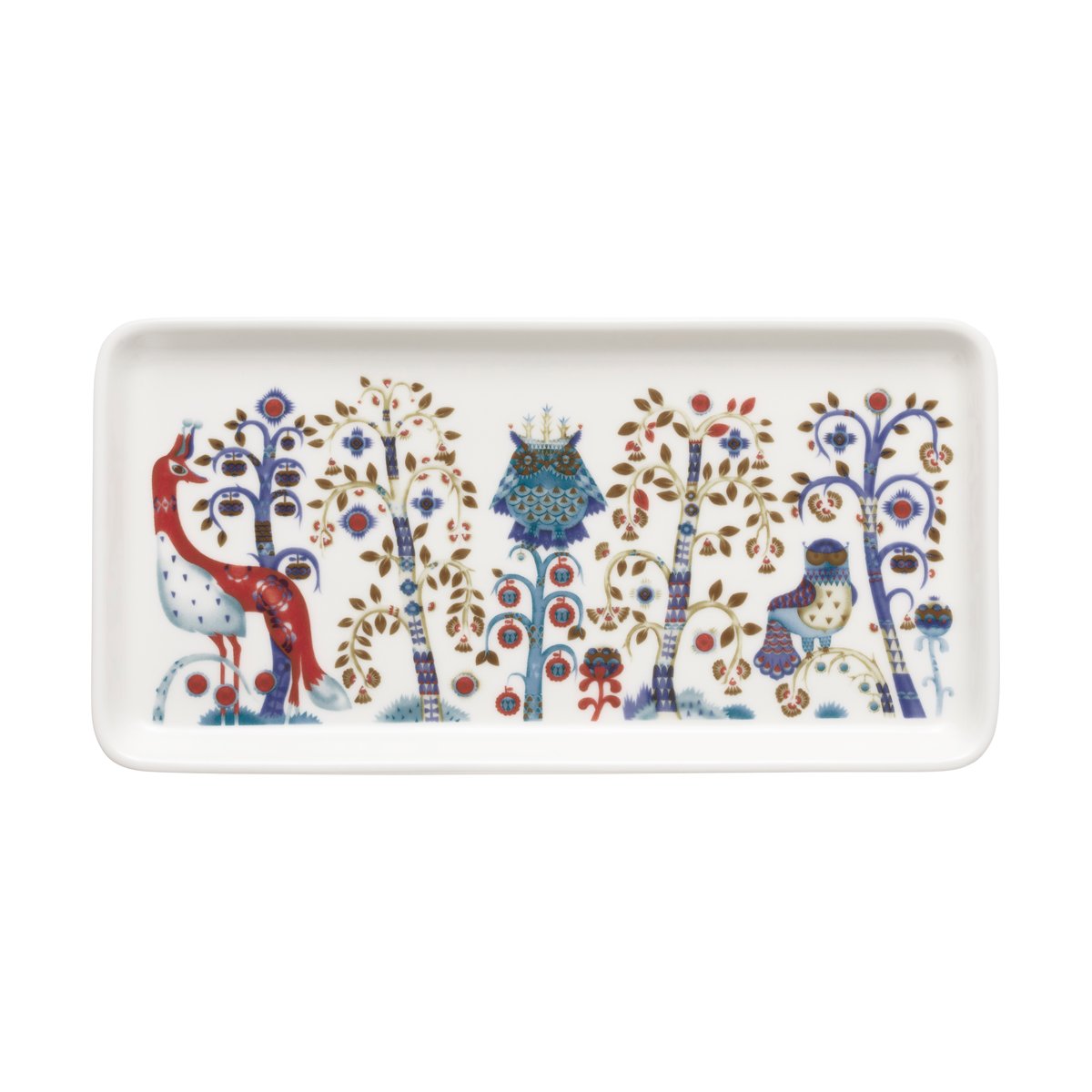 Iittala Taika plate 12x24 cm White | Scandinavian Design | Trays | White