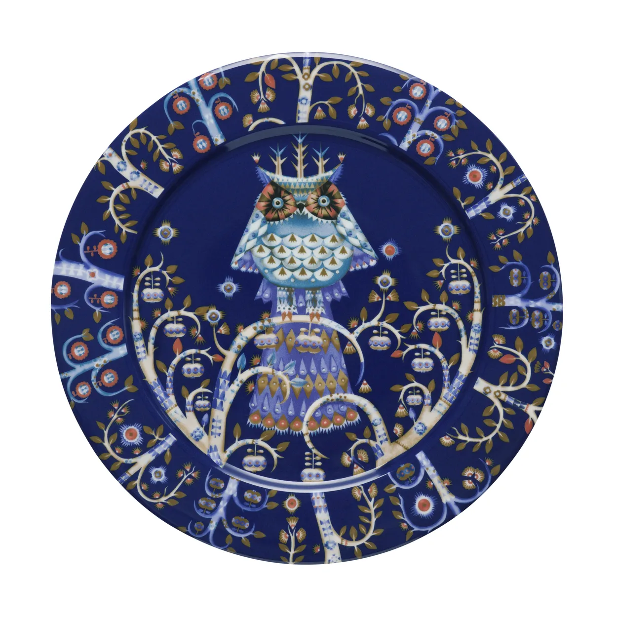 Iittala Taika plate 27cm blue | Scandinavian Design | Dinner plates | Blue