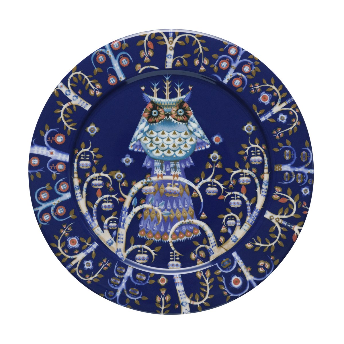 Iittala Taika plate 27cm blue | Scandinavian Design | Dinner plates | Blue