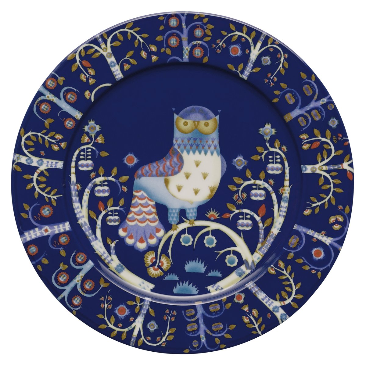 Iittala Taika plate 30 cm blue | Scandinavian Design | Dinner plates | Blue