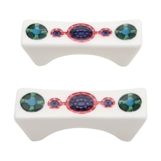 Iittala Taika Sato chopstick holder 2-pack White-multi coloured