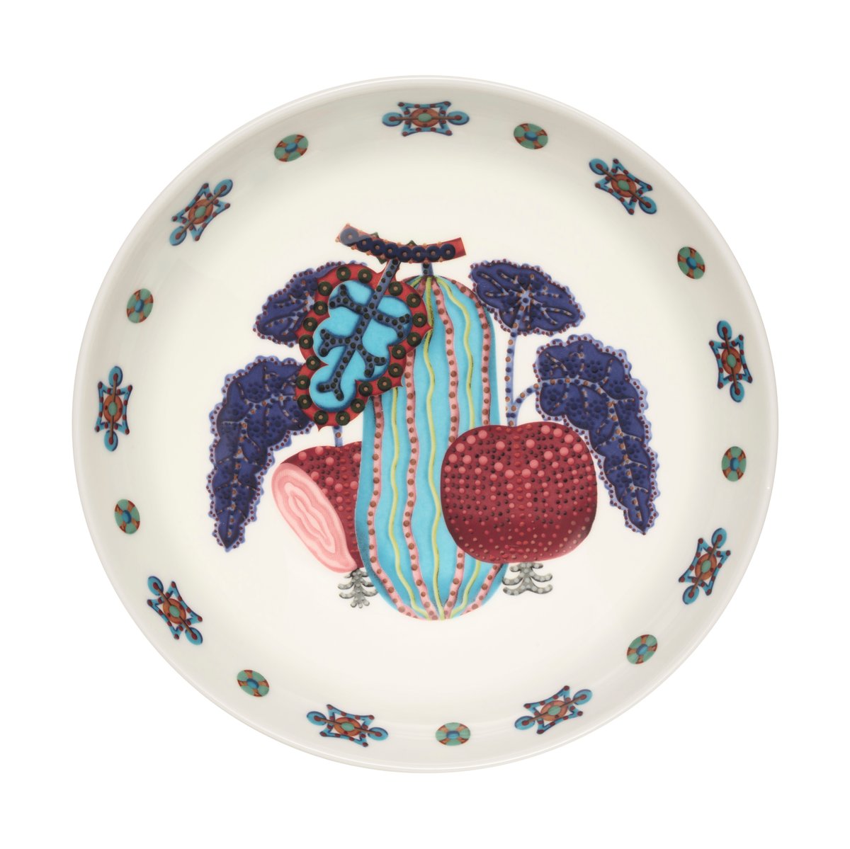 Iittala Taika Sato deep plate o20 cm White-multi coloured