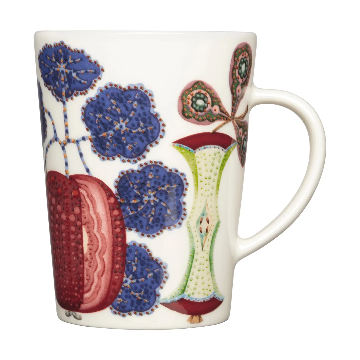 Iittala Taika Sato mug 30 cl White-multi coloured | Scandinavian Design | Coffee cups | Multi