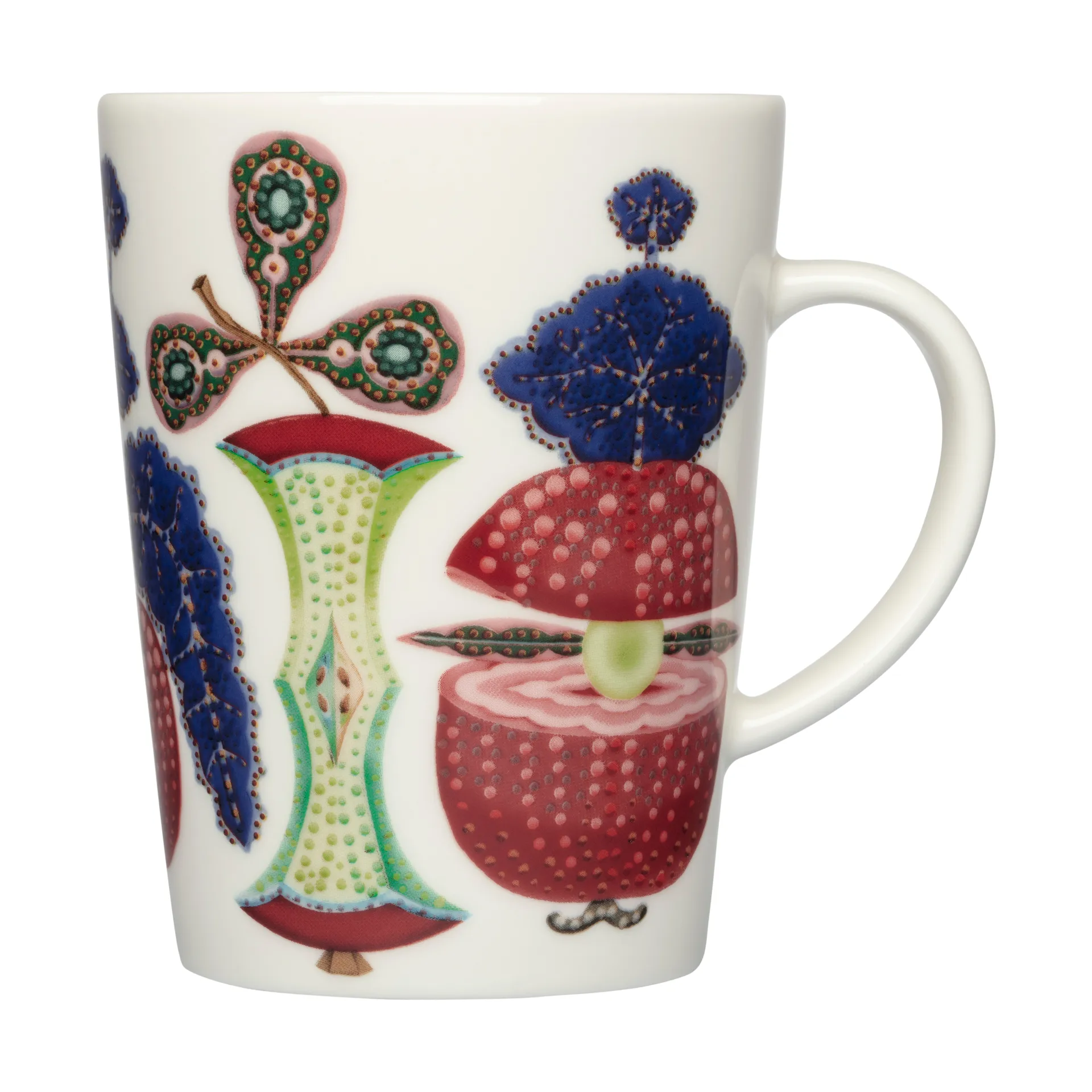 Taika Sato mug 40 cl, White-multi coloured Iittala