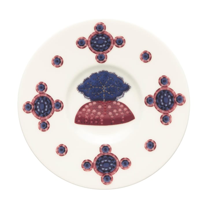 Taika Sato plate Ø11 cm - White-multi coloured - Iittala