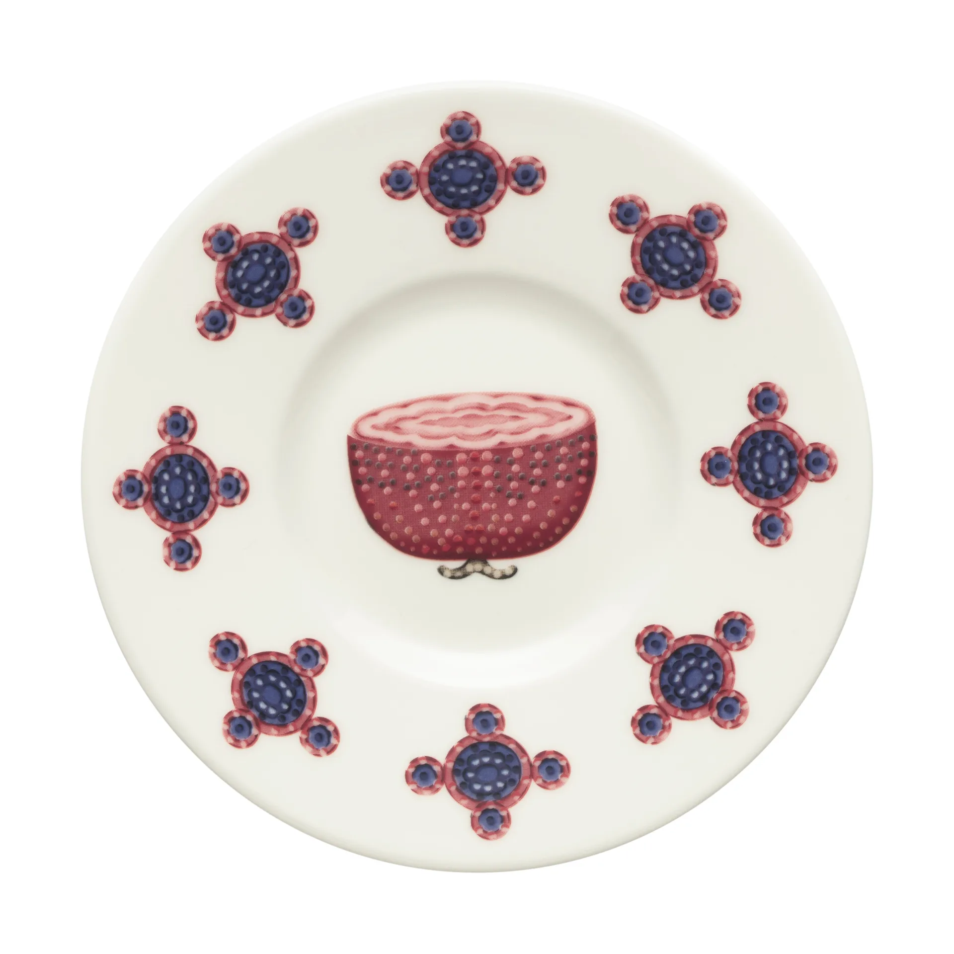 Taika Sato plate Ø15 cm, White-multi coloured Iittala